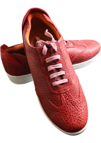 Bağcıklı Kadın Spor Ayakkabı, Iç Dış Deri indirimleri