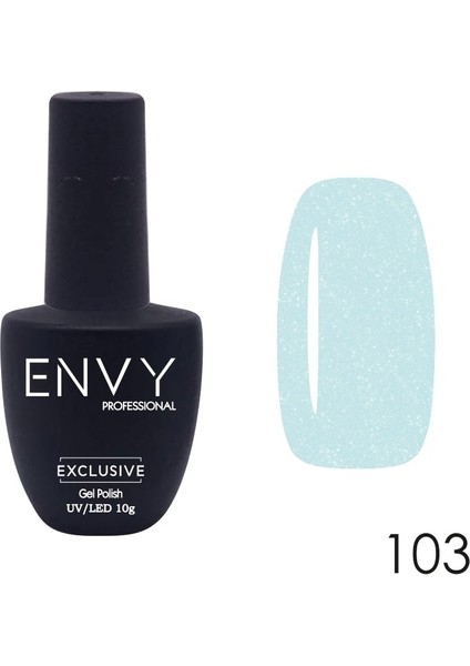 Kalıcı Oje Exclusive Seri Parıltılı Açık Mavi 10GR NO:103