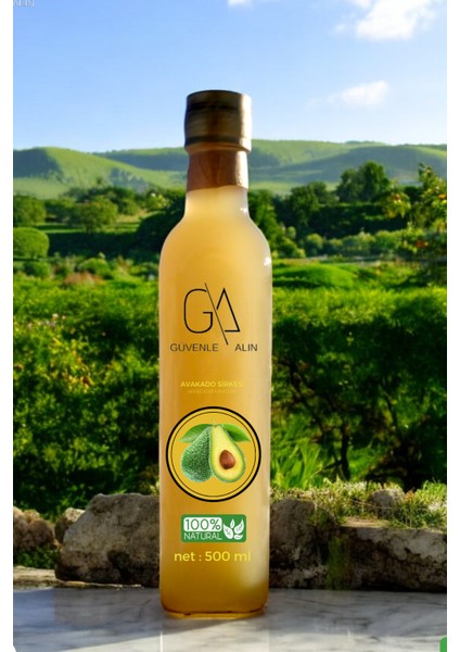 Doğal Ev Yapımı Avokado Sirkesi 500 ml