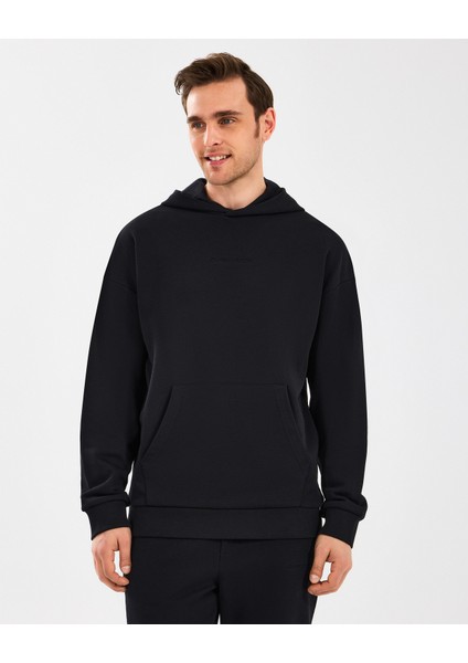 M Essential Hoodie Sweatshirt Erkek Siyah Sweatshirt S242110-001