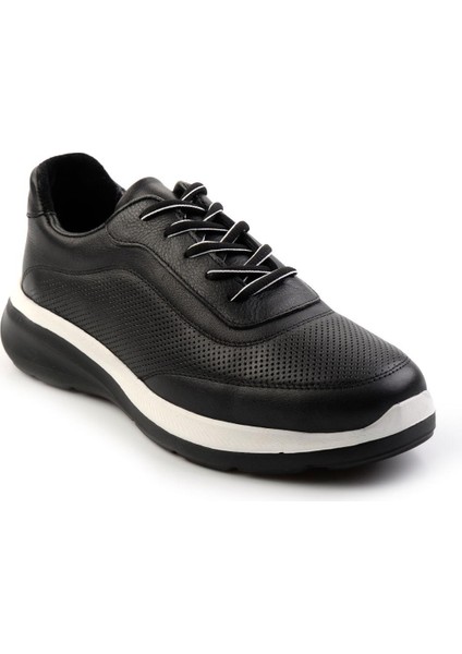 Siyah Leather Erkek Casual Ayakkabı E01084240443 fiyatları