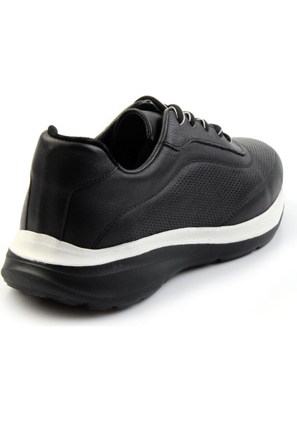 Siyah Leather Erkek Casual Ayakkabı E01084240443 modelleri