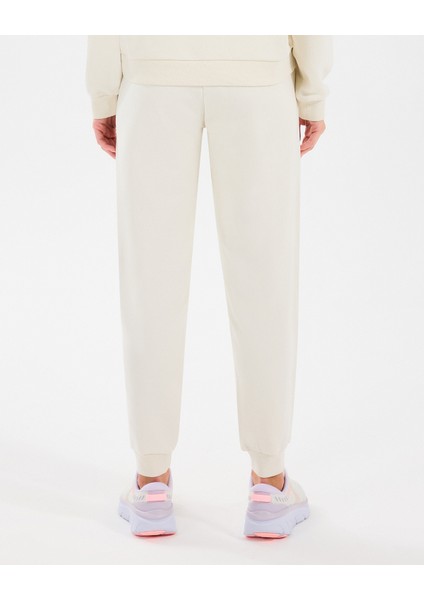 W Essential Jogger Sweatpant Kadın Off White Eşofman Altı S242118-102