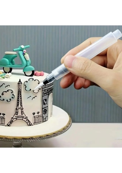 Su Hazneli Pastacılık Fırçası Waterbrush Fırça Pasta Şeker Hamuru Kek Epoksi Hobi Süsleme Kalemi fiyatları