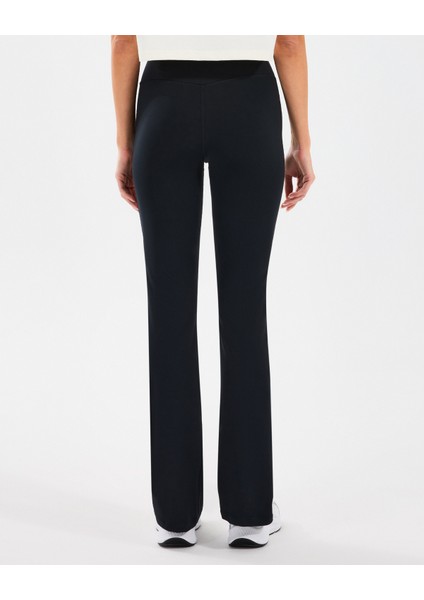 W Basic Flare Legging Kadın Siyah Tayt S2510201-001 fırsatları