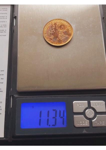 Eıdhhannsheıl Eıdhhanns Dank - 656 - 727 St. Huberlus - Schlzpalron D.jager Mag A900 Klarmuller - 11.34GR 22 Ayar A900 Altın Madalya