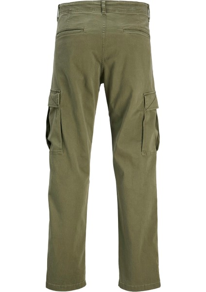 Jack Jones Erkek Haki Yeşil Renk Kargo Pantolon 12268364