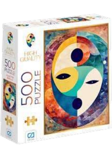Gizemli Yüz Puzzle 500