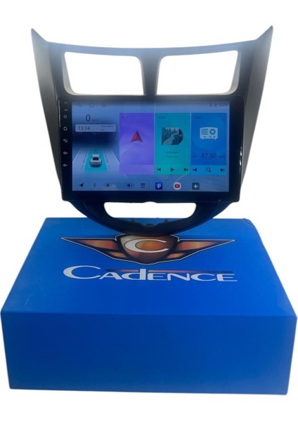 Hyundai Accent Blue Siyah 2011-2013 Cadence 6-128 (Sim Kartlı) 360 Cam Destekli Pro Oem Multimedia