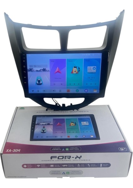 Hyundai Accent Blue Siyah 2011-2013 Forx 2-32 Yeni Seri Işlemcili Pro Oem Multimedia