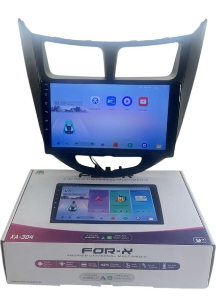 Hyundai Accent Blue Siyah 2011-2013 Forx 2-32 Yeni Seri Işlemcili Pro Oem Multimedia modelleri