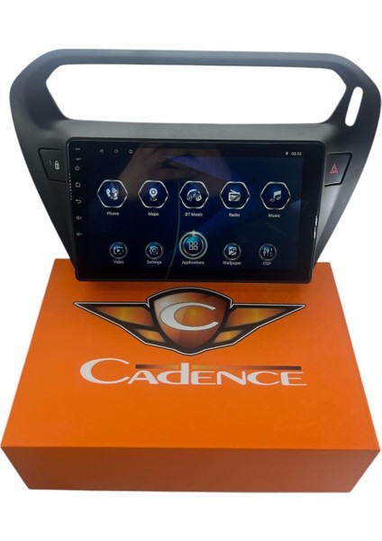 Peugeot 301 2013-2018 Cadence T5 Işlemcili Profesyonel 360 Cam Destekli Oem Multimedia