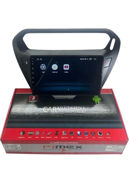 Peugeot 301 2013-2018 Fimex 2-64 Dspli Pro Oem Multimedia modelleri