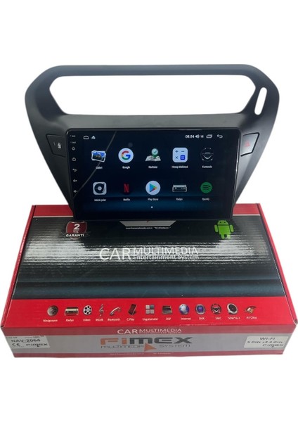 Peugeot 301 2013-2018 Fimex 2-64 Dspli Pro Oem Multimedia fırsatları