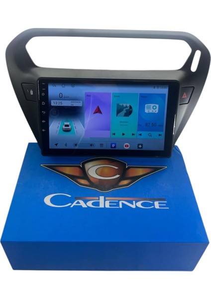 Peugeot 301 2013-2018 Cadence 6-128 (Sim Kartlı) 360 Cam Destekli Pro Oem Multimedia