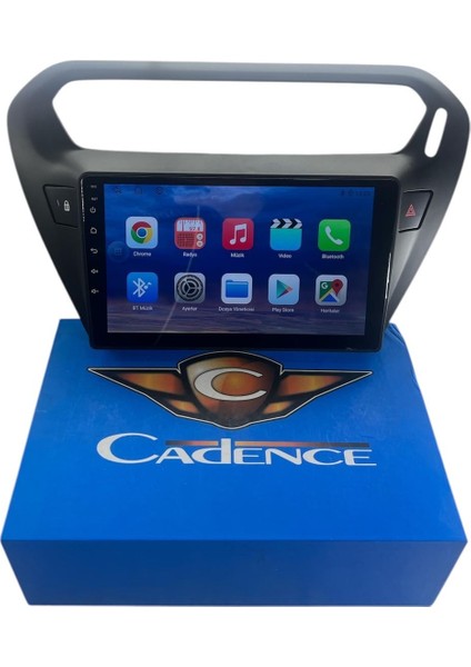 Peugeot 301 2013-2018 Cadence 6-128 (Sim Kartlı) 360 Cam Destekli Pro Oem Multimedia