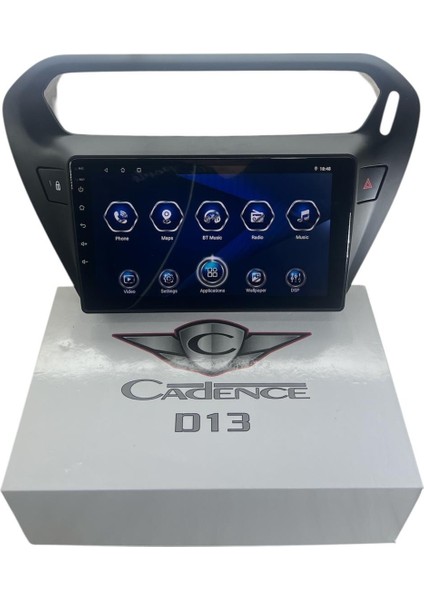 Peugeot 301 2013-2018 Cadence D13 Yeni Seri Işlemcili Pro Oem Multimedia