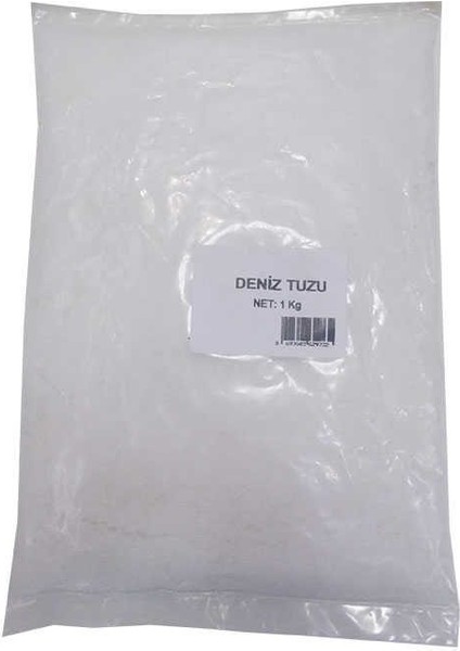 Yemeklik Çakıl Deniz Tuzu Beyaz 1000 gr