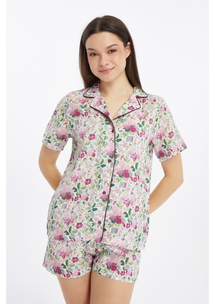 Larıssa Dokuma Biyeli Kısa Kol Gömlek fırsatları