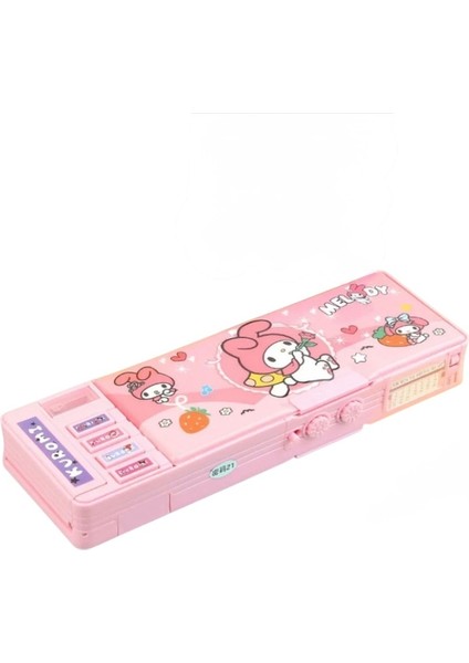 Çok Fonksiyonlu Şifreli Kalem Kutusu , Sanrio Kalemlik Kawaii Kore Tarzı Kuromi My Melody Cinnamoroll