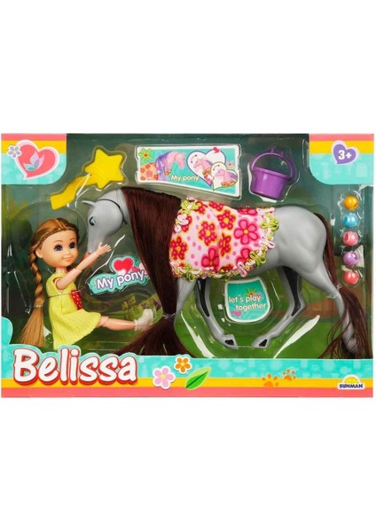 2981 Belissa Nın Süslü Atı 15 cm -Sunman
