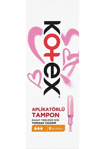 Aplikatörlü Tampon Normal 96’lı