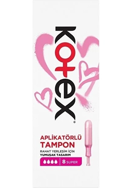Aplikatörlü Tampon Süper 24’lü