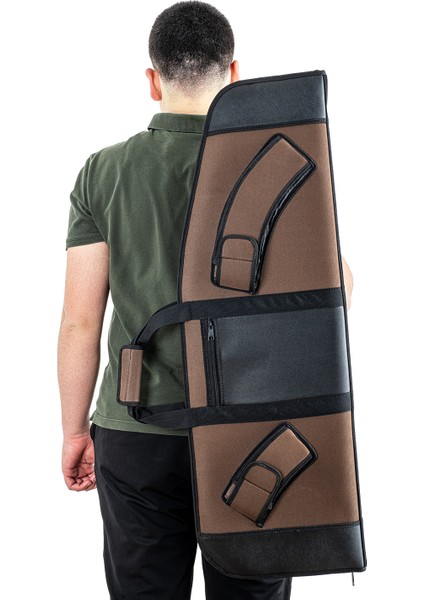 Savage Imperteks Şarjörlü Tüfek Kılıfı Kahve-Siyah 80 cm (YT-014) indirimleri