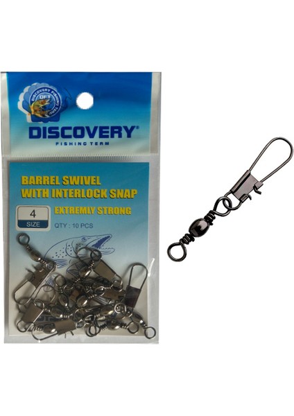 DFT Klipsli Fırdöndü Siyah (10'lu) No:4