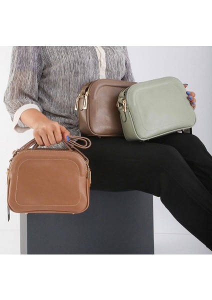 Kadın Postacı Çanta Üç Bölmeli modelleri