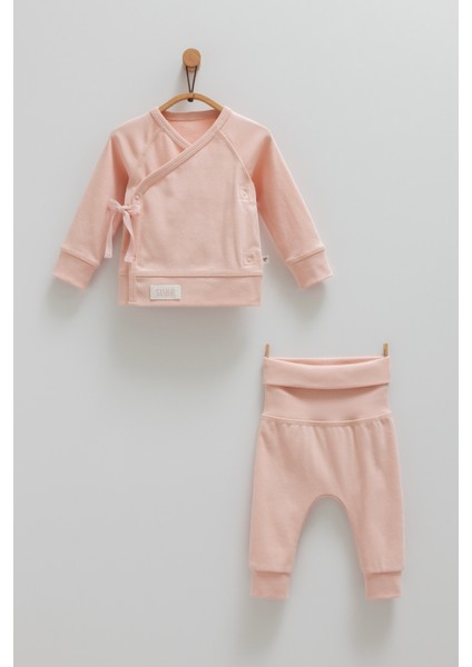 Yandan Bağlamalı Sweatshırt Pantolon Takım