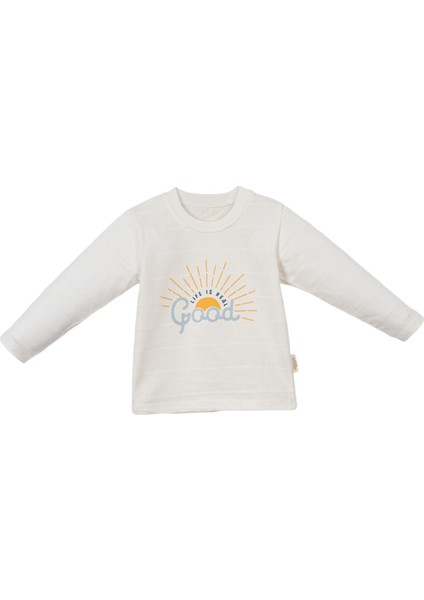 Good Baskılı Yağmurluk Sweatshırt Pantolon Takım