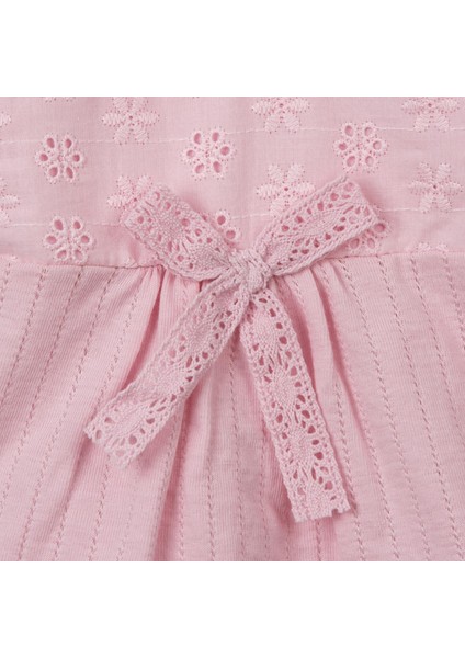 Fırfırlı Dantelli Bluz Pantolon Takım