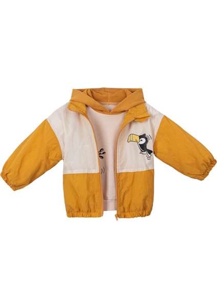 Kuş Baskılı Yağmurluk Sweatshırt Pantolon Takım fiyatları