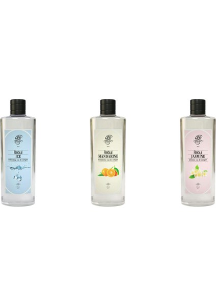 Ice Kolonya Cam Şişe 250 ml - Mandarine 250 ml - Jasmine Kolonya 250 ml