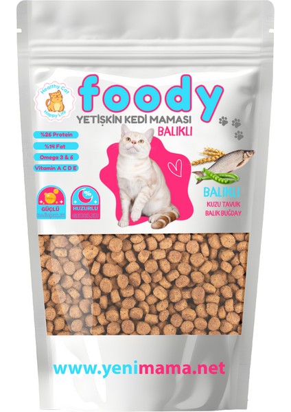 Süper Premium Yetişkin Kedi Maması ( Balıklı ) 3,5 Kg.