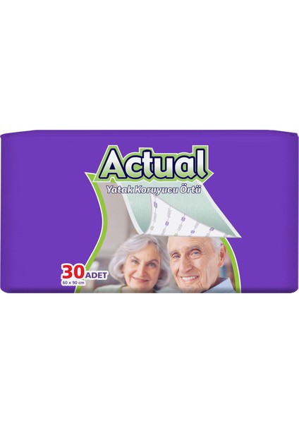 Hasta Alt Açma Yatak Koruyucu Örtü 60 x 90 cm 240 Adet (8pk x 30)
