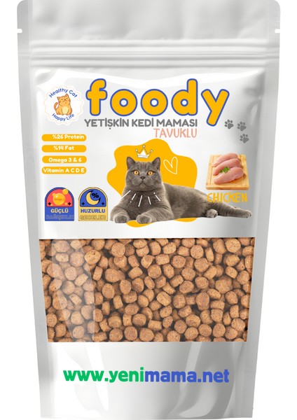 Süper Premium Yetişkin Kedi Maması ( Tavuklu ) 4 Kg.
