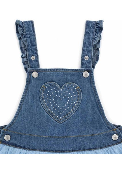 Kız Çocuk Denim Salopet modelleri