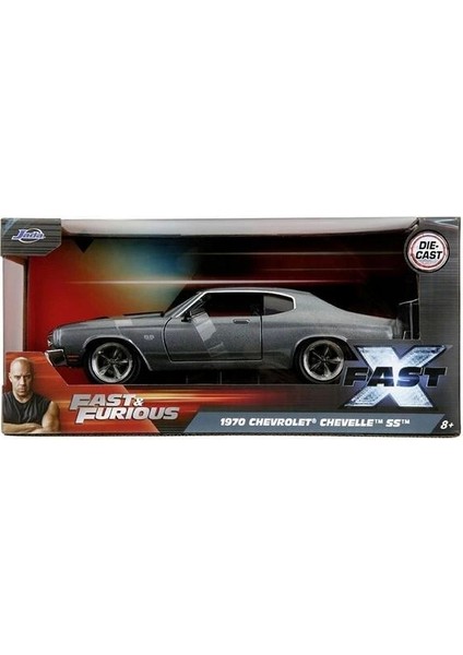 Simba Jada 3203099 Fast & Furıous 1:24 1970 Chevrolet Chevelle Ss Dıe Cast Metal Araba Kutulu 8+