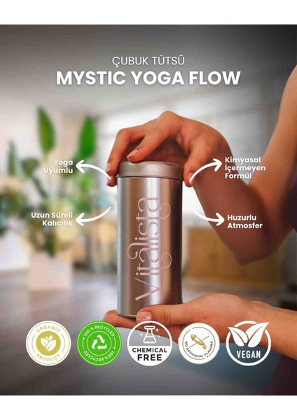 Mystic Yoga Flow Çubuk Tütsü