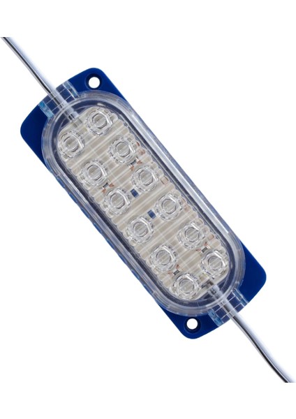 Tek Renk Mavi Modül LED 2835 24 Volt 2.4 Watt (4887)