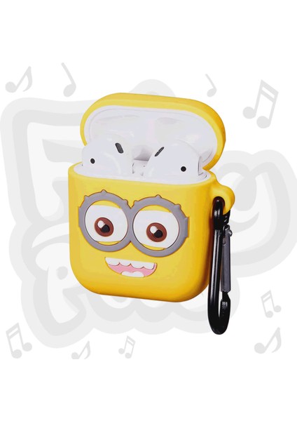 Phone 1/2. Nesil Uyumlu Koruyucu Bluetooth Kulaklık Kılıfı Figürlü modelleri