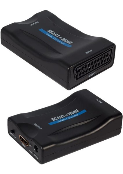 Scart To HDMI Çevirici Adaptör 1080P-720P (4887)