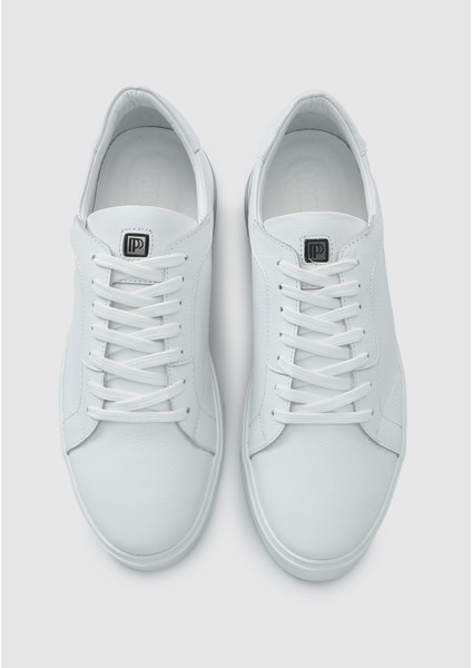 Beyaz Deri Erkek Sneaker indirimleri