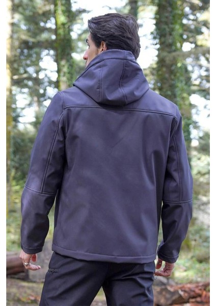 FY 350 Flam2 Softshell Mont Su ve Rüzgar Geçirmez Outdoor Günlük Erkek Kapüşonlu Mont fiyatları