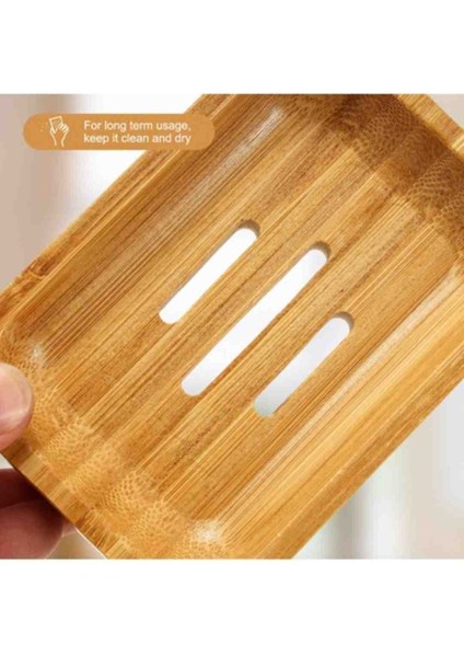 Kamptek Ahşap Yuvarlak Bambu Katı Sabunluk Dekor Lavabo Duş Sabunluk Oval Tasarım modelleri