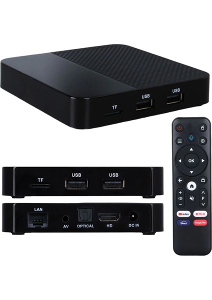Magbox Magroıd H616 4+64 2.4g+5g Androıd Box (Androıd 12) (4887)