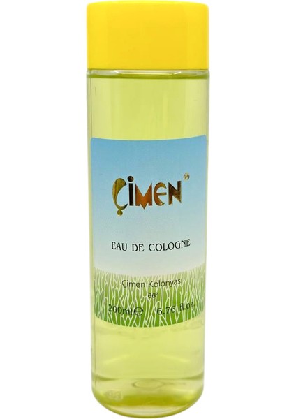 Silindir Şişe Kolonyası 200 ml
