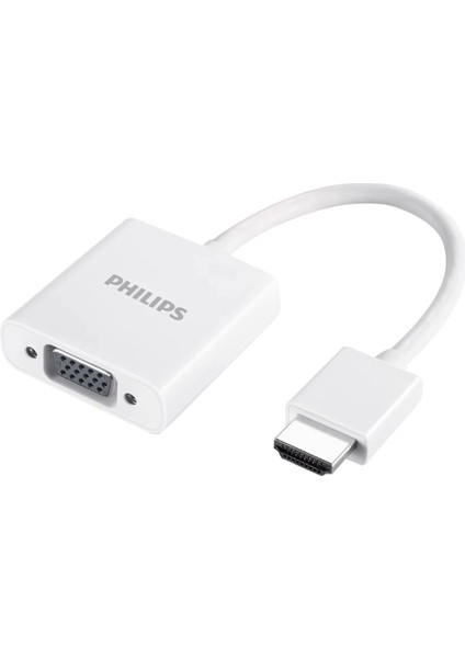 Phılıps SWR1620A/93 HDMI To VGA Laptop - Pc Monitör Görüntü Converter Çevirici (Projeksiyon Uyumlu) (4887)